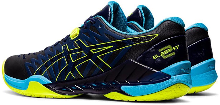 Sepatu Lari ASICS Blast FF 2 Hitam/Biru/Kuning 1071A044-400 Shop Sepatu Lari ASICS Blast FF 2 Hitam/Biru/Kuning 1071A044-400