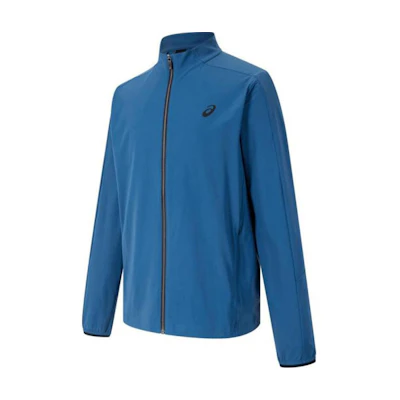 ASICS Blue Logo Long-Sleeve Casual Jacket 2031E854-400