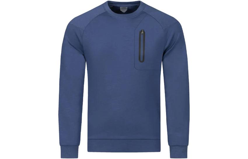 ASICS Blue Pullover Sweatshirt with Letter Print 2031E112-400