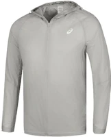 ASICS Breathable Lightweight Logo Hoodie Zip Casual Sport Jacket Men’s Gray 2011D074-021 ASICS Breathable Lightweight Logo Hoodie Zip Casual Sport Jacket Men’s Gray 2011D074-021