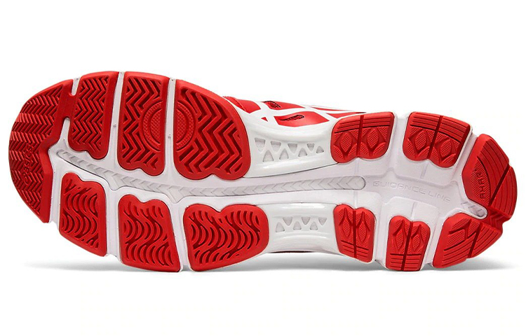 Details for Asics 明線 CS 防滑耐磨 低筒休閒跑步鞋 紅白