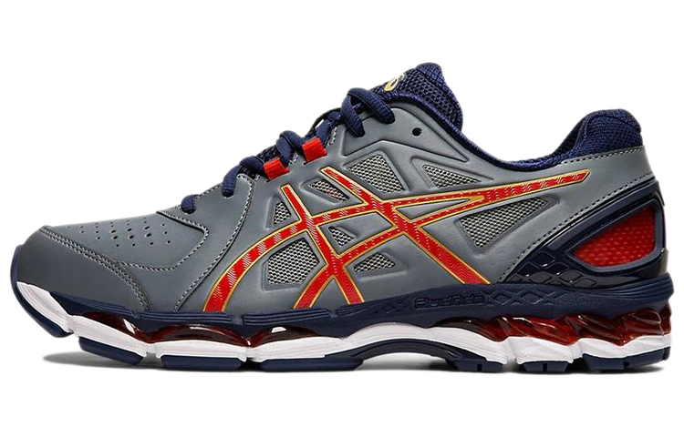 ASICS Brightline CS Low 'Grey Red' SFT256-020