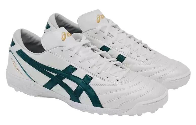 Lookbook アシックス C3 FF TF ホワイト/グリーン 1113A032-107