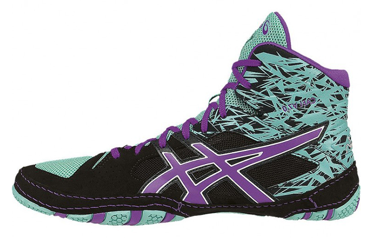 ASICS Cael V7.0 'Black Green' J605Y-9036