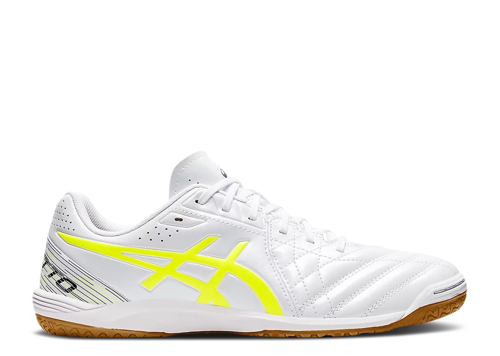 ASICS Calcetto WD 8 2E Wide 'White Safety Yellow' 1113A011-114