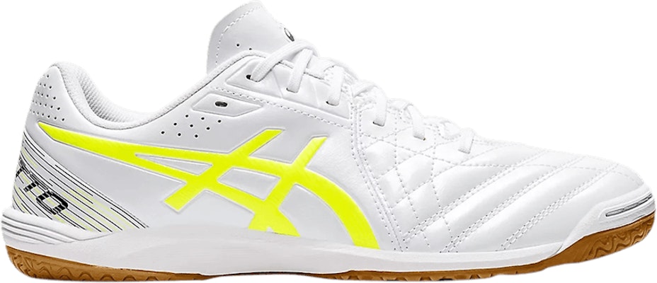 Buy ASICS Calcetto WD 8 2E Wide White Safety Yellow 1113A011 114 Novelship