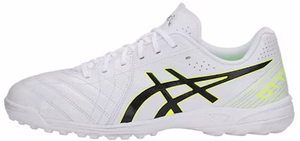 ASICS Calcetto WD 8 TF Turf Sport Shoes White/Gold 1113A008-105 ASICS Calcetto WD 8 TF Turf Sport Shoes White/Gold 1113A008-105