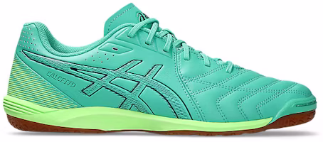 ASICS Calcetto WD 9 Indoor Soccer Shoes Aurora Green/Midnight 1113A037-300 ASICS Calcetto WD 9 Indoor Soccer Shoes Aurora Green/Midnight 1113A037-300