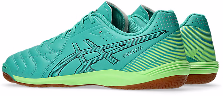 ASICS Calcetto WD 9 室內足球鞋 綠光極光/午夜藍 1113A037-300 Lookbook ASICS Calcetto WD 9 室內足球鞋 綠光極光/午夜藍 1113A037-300