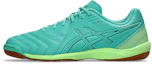 Cheap ASICS Calcetto WD 9 室內足球鞋 綠光極光/午夜藍 1113A037-300