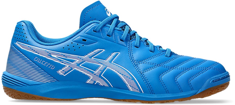 ASICS Calcetto WD 9 Indoor Soccer Shoes Directoire Blue/White 1113A037-400 Buy ASICS Calcetto WD 9 Indoor Soccer Shoes Directoire Blue/White 1113A037-400