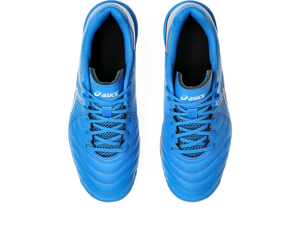 Details for アシックス カルチェット WD 9 屋内サッカーシューズ ブルー/ホワイト 1113A037-400