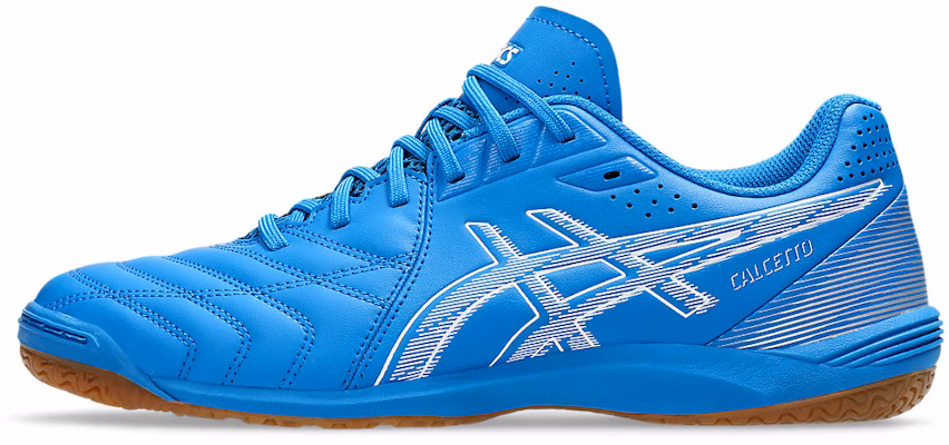 ASICS Calcetto WD 9 Indoor Soccer Shoes Directoire Blue/White 1113A037-400 Cheap ASICS Calcetto WD 9 Indoor Soccer Shoes Directoire Blue/White 1113A037-400