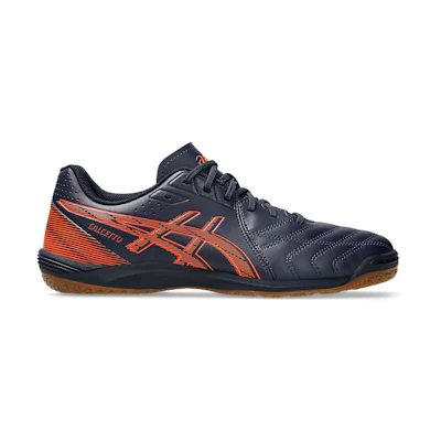 ASICS Calcetto WD 9 Indoor Soccer Shoes Midnight/Habanero