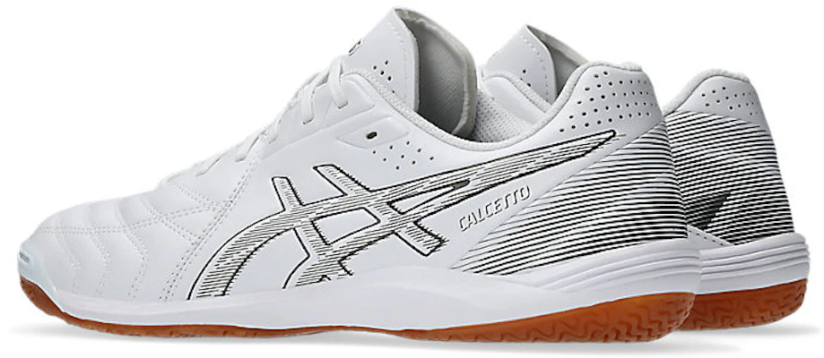ASICS Calcetto WD 9 室內足球鞋 白色/槍金色 1113A037-103 Shop ASICS Calcetto WD 9 室內足球鞋 白色/槍金色 1113A037-103