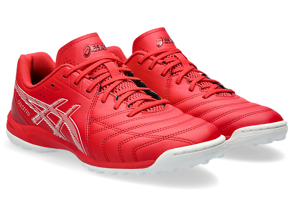 Lookbook ASICS Calcetto Wd 9 Tf '经典红白'足球鞋 1113A038-600