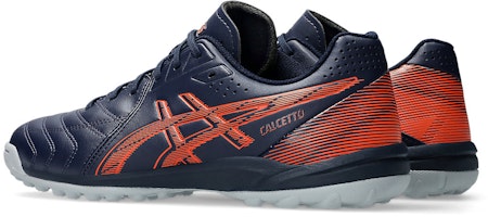 亚瑟士 Calcetto WD 9 TF 人造草地足球鞋 深蓝/哈瓦那橙 1113A038-401 Lookbook 亚瑟士 Calcetto WD 9 TF 人造草地足球鞋 深蓝/哈瓦那橙 1113A038-401