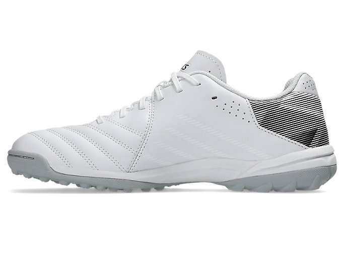 Shop Scarpe da Calcio ASICS Calcetto WD 9 TF Turf Bianco/Grigio Metallizzato 1113A038-103