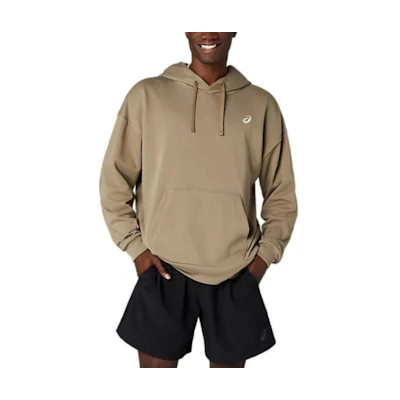 ASICS Casual Hoodie for Men Pullover Style in Pepper Color 2031E699-200