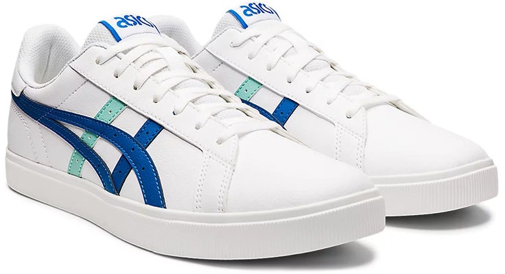 ASICS Classic Ct Kasut Kasual Skateboard Unisex Putih Biru 1201A272-102 Lookbook ASICS Classic Ct Kasut Kasual Skateboard Unisex Putih Biru 1201A272-102