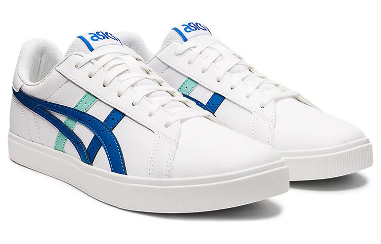 Lookbook ASICS Classic Ct Casual Skateboardschoenen Unisex Wit Blauw 1201A272-102
