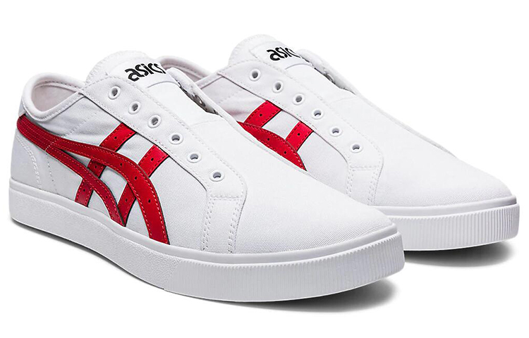 Lookbook ASICS Classic CT Slip-ON Sneakers Scarpe ''Bianco Rosso'' 1193A174-102