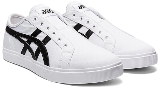 Asics Classic Ct Slip-On 休閒 低筒 帆布鞋 男女通用 黑白 Lookbook Asics Classic Ct Slip-On 休閒 低筒 帆布鞋 男女通用 黑白