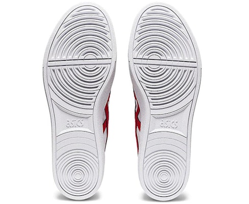Asics Classic CT 無帶休閒 低筒 板型鞋 萬用款 白紅色 Details for Asics Classic CT 無帶休閒 低筒 板型鞋 萬用款 白紅色
