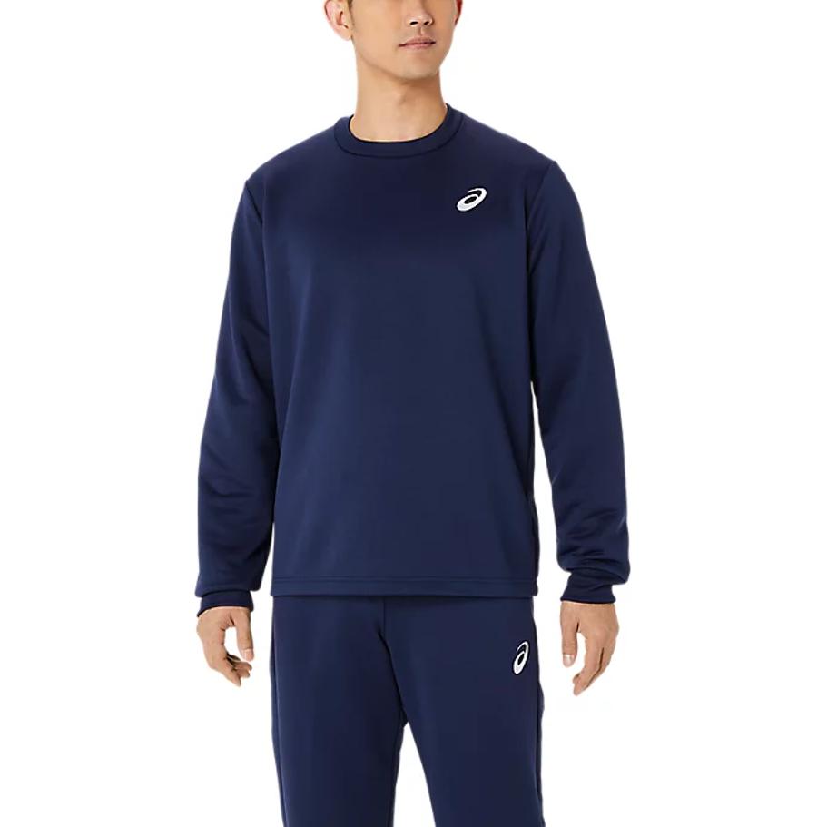 ASICS Classic Midnight Unisex Pullover Sweatshirt - Comfortable & Versatile 2033B391-402