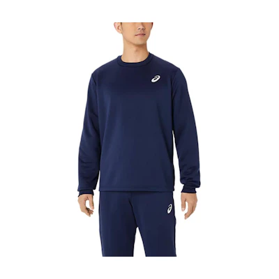 ASICS Classic Midnight Unisex Pullover Sweatshirt - Comfortable & Versatile 2033B391-402