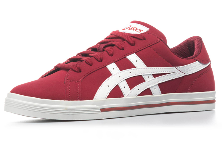 Lookbook Asics Classic Tempo 耐磨防滑 低筒休閒板鞋 紅白