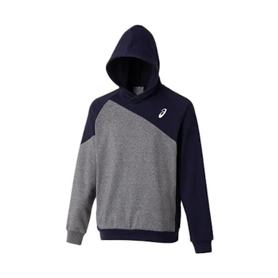 ASICS Colorblock Logo Print Hoodie 2121A243-401