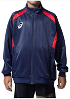 ASICS Colorblock Slim Fit Zip-Up Track Jacket Blue 2104A019-400 ASICS Colorblock Slim Fit Zip-Up Track Jacket Blue 2104A019-400