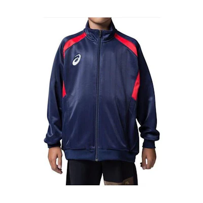 ASICS Colorblock Slim Fit Zip-Up Track Jacket Blue 2104A019-400