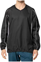 ASICS Colorblock V-Neck Long Sleeve Casual Sweatshirt Black 2103A010-001 ASICS Colorblock V-Neck Long Sleeve Casual Sweatshirt Black 2103A010-001