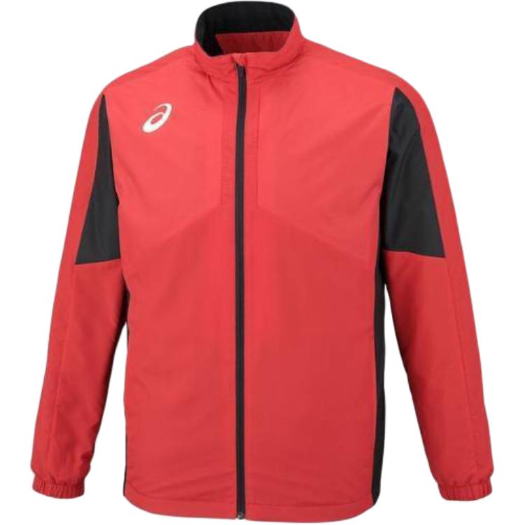 ASICS Colorblock Zip-Up Track Jacket Red 2031A235-600