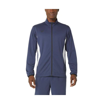 ASICS Colorblock Zipper Track Jacket Midnight Blue 2031E284-400