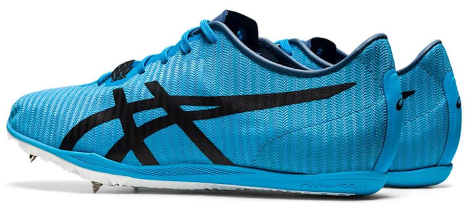 Asics Cosmo Racer MD 2 黑藍 跑步鞋 Lookbook Asics Cosmo Racer MD 2 黑藍 跑步鞋