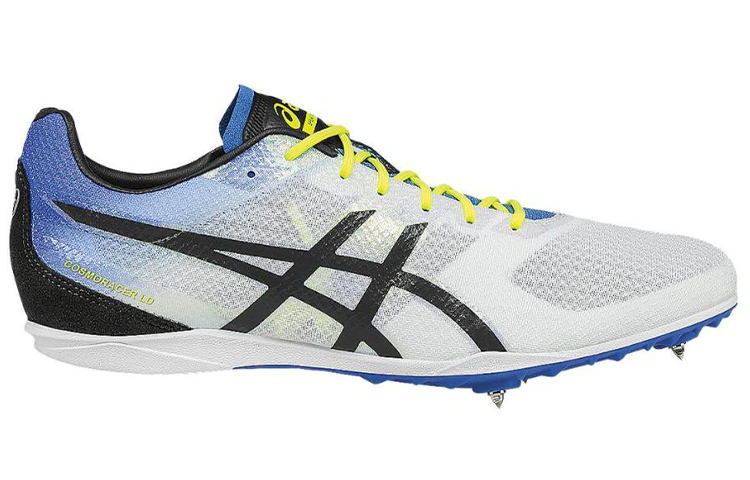 Order ASICS Cosmoracer LD Chaussures d''Athlétisme Blanc/Bleu G602N-0160