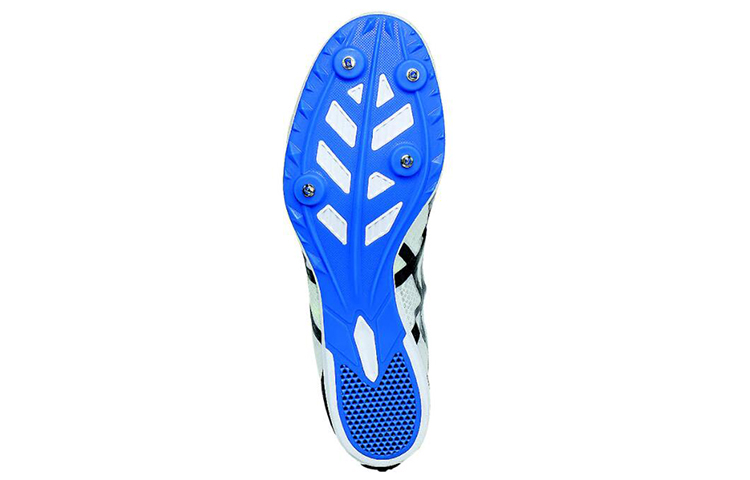 Purchase ASICS Cosmoracer LD Chaussures d''Athlétisme Blanc/Bleu G602N-0160