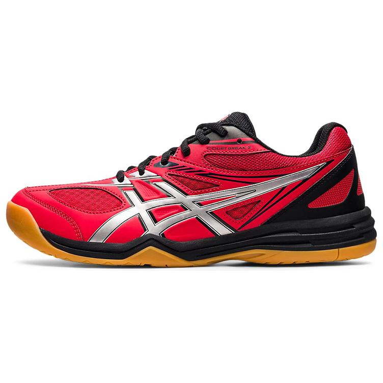 ASICS Court Break 2 'Black Silver Red' 1073A013-601