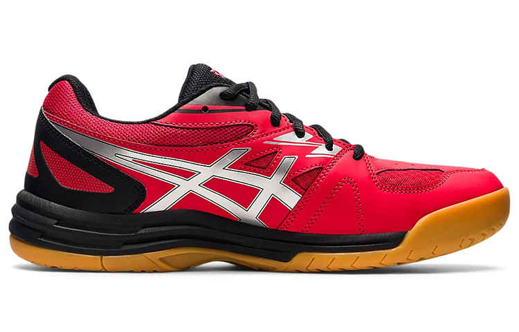 Order Asics Court Break 2 跑步鞋 黑銀紅