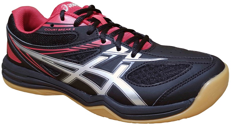 Asics Court Break 2 輕便舒適 低筒休閒跑步鞋 藍粉色 Lookbook Asics Court Break 2 輕便舒適 低筒休閒跑步鞋 藍粉色