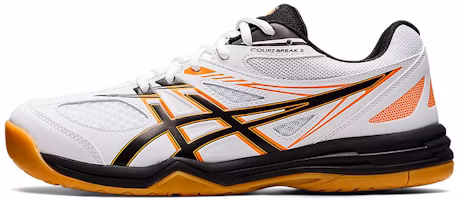 ASICS Court Break 2 'White Black Orange' 1073A013-103 ASICS Court Break 2 'White Black Orange' 1073A013-103