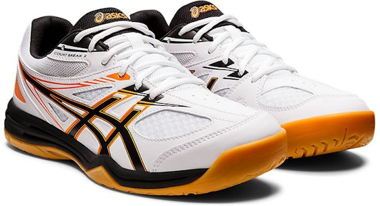 亞瑟士 Court Break 2 '白色 黑色 橘色' 1073A013-103 Lookbook 亞瑟士 Court Break 2 '白色 黑色 橘色' 1073A013-103