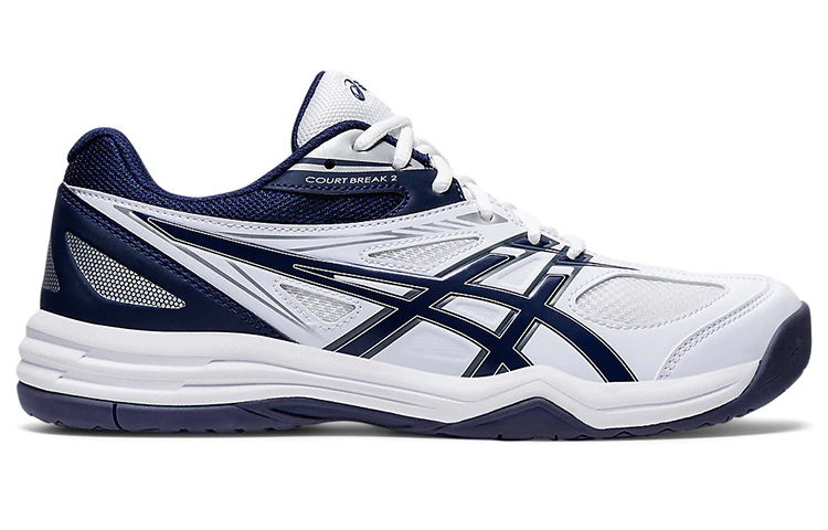 Order ASICS Court Break 2 'Putih Peacoat' 1073A013-100