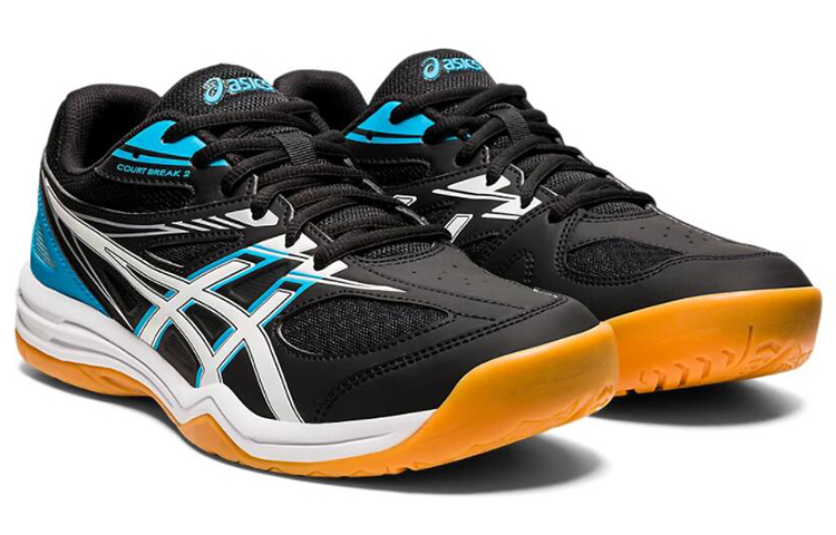 Lookbook ASICS Court Break 2 Noir/Bleu ''Blanc''. 1073A013-006