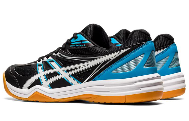 Shop ASICS Court Break 2 Noir/Bleu ''Blanc''. 1073A013-006