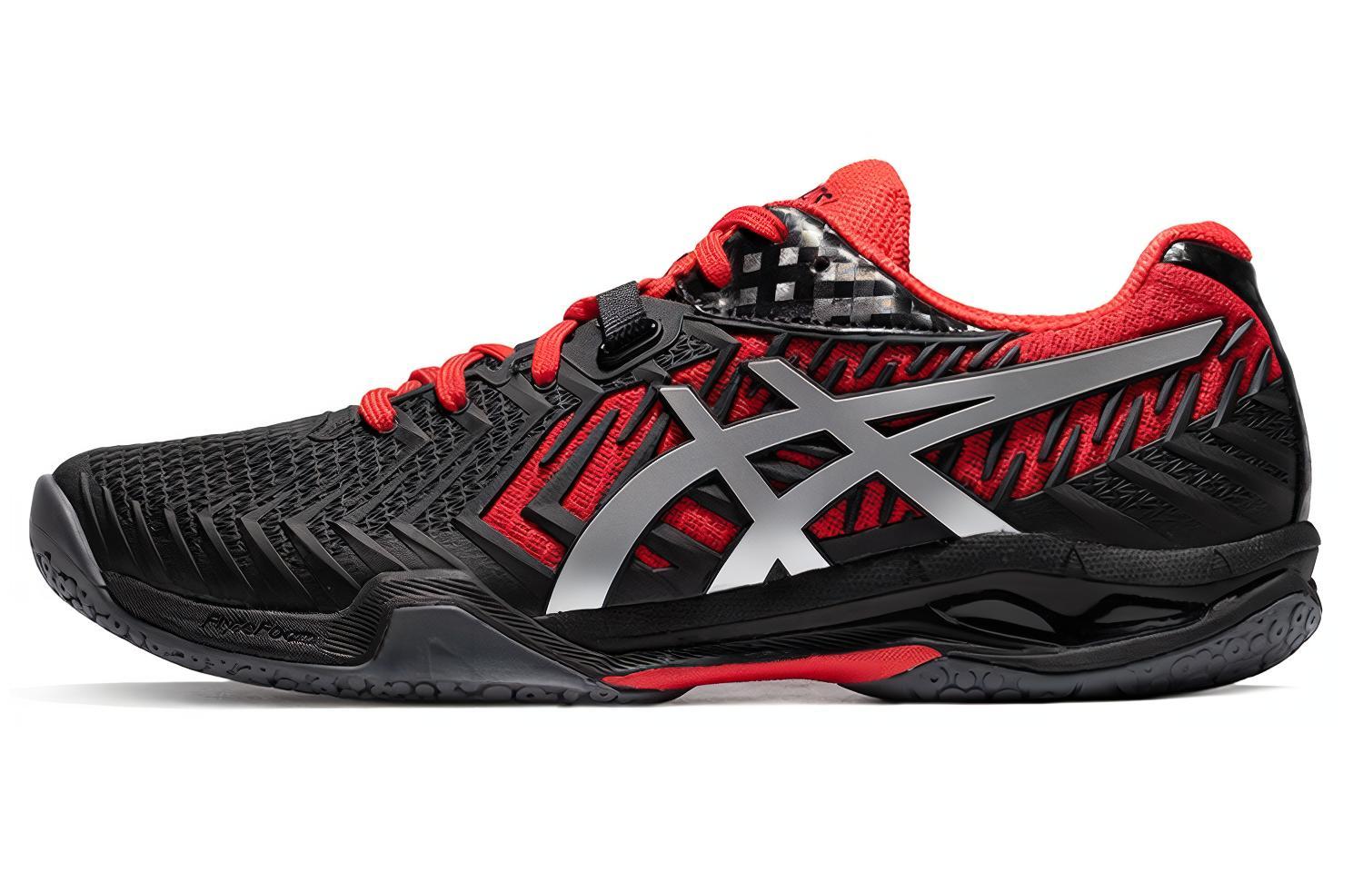 ASICS Court Control FF 2 'Black Electric Red' 1071A056-003