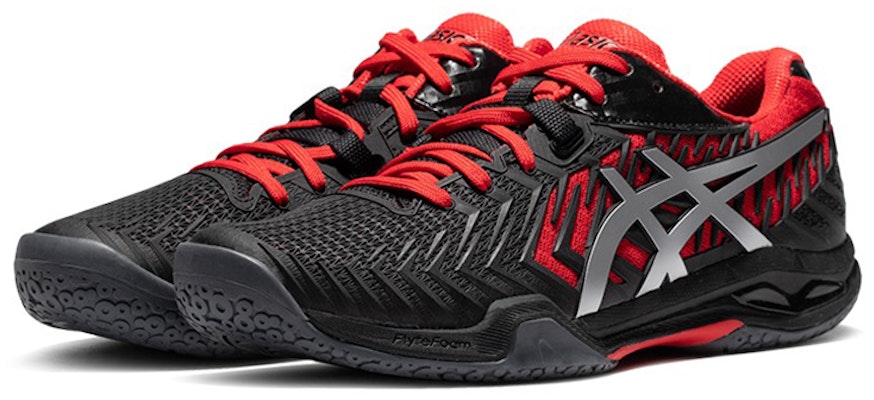 ASICS Court Control FF 2 'Black Electric Red' 1071A056-003 Order ASICS Court Control FF 2 'Black Electric Red' 1071A056-003